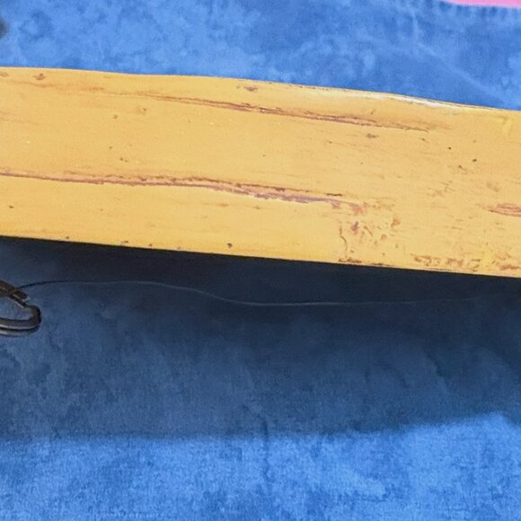 VTG New Creative Enterprise Resin WELCOME Wall Art- 3D Hanging Apple Basket 16" - Picture 8 of 8